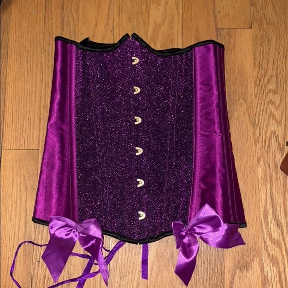 Purple Daisy Corset Size Small